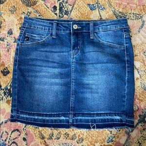 SOLD jean skirt